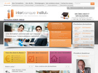 interbanque Institut website screenshot