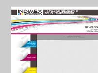 INDIMEX IMPRESSION website screenshot