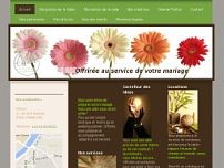 Offrirée website screenshot