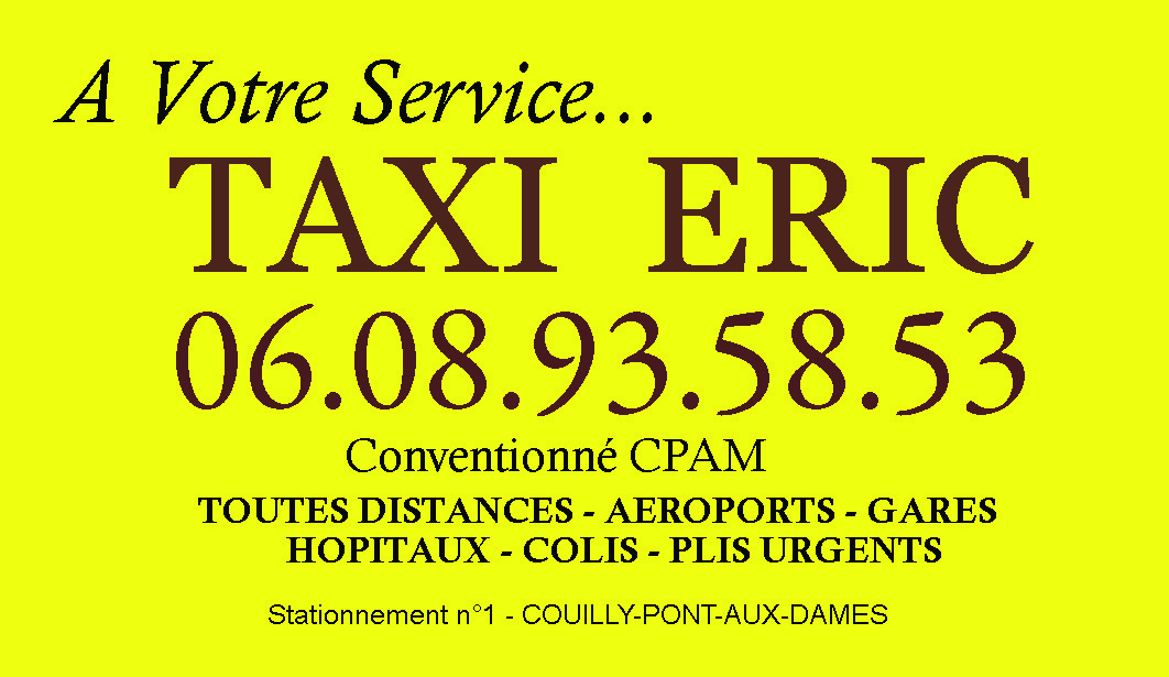 Images A VOTRE SERVICE TAXI ERIC