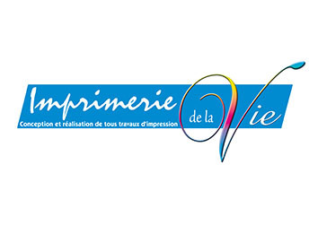 IMPRIMERIE DE LA VIE Logo