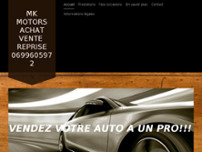 MK MOTORS website screenshot