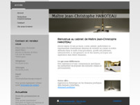 Jean-Christophe HANOTEAU website screenshot