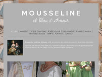 MOUSSELINE ET CHOU D'AMOUR website screenshot