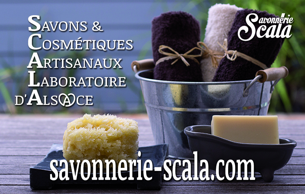 SCALA SAVONS ET COSMETIQUES ARTISANAUX LABORATOIRE D ALSACE Logo