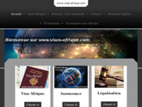 Idéal Visas website screenshot