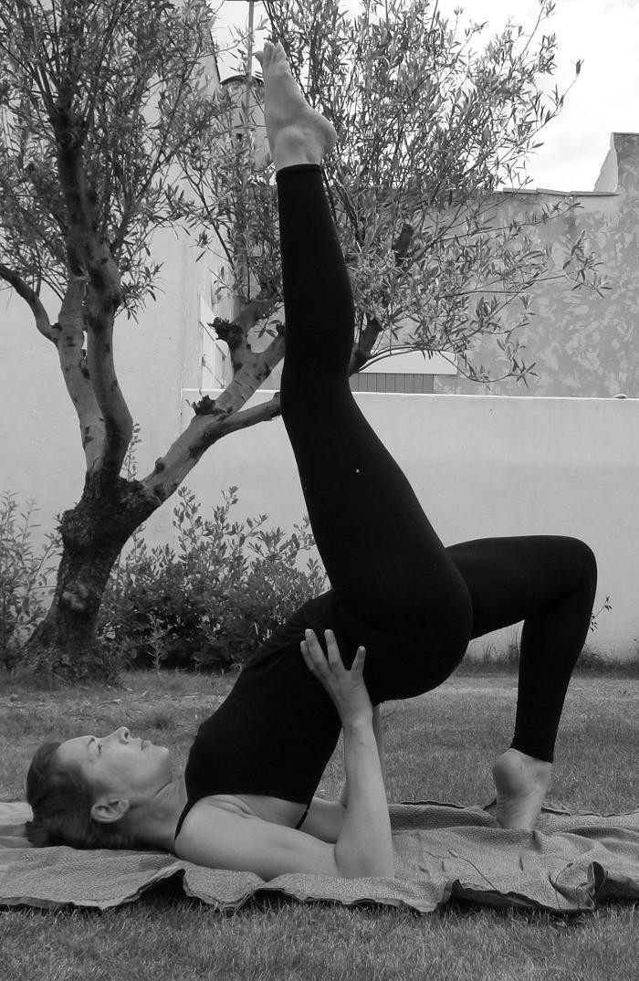 Images Sandrine cours de yoga