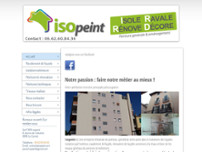 Isopeint website screenshot