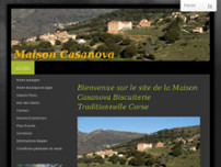 Screenshot for http://www.maison-casanova-corse.com