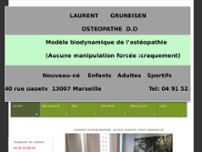 GRUNEISEN LAURENT website screenshot