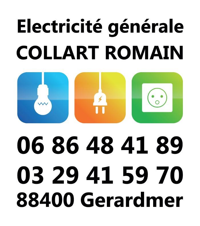 COLLART Romain Electricité Logo