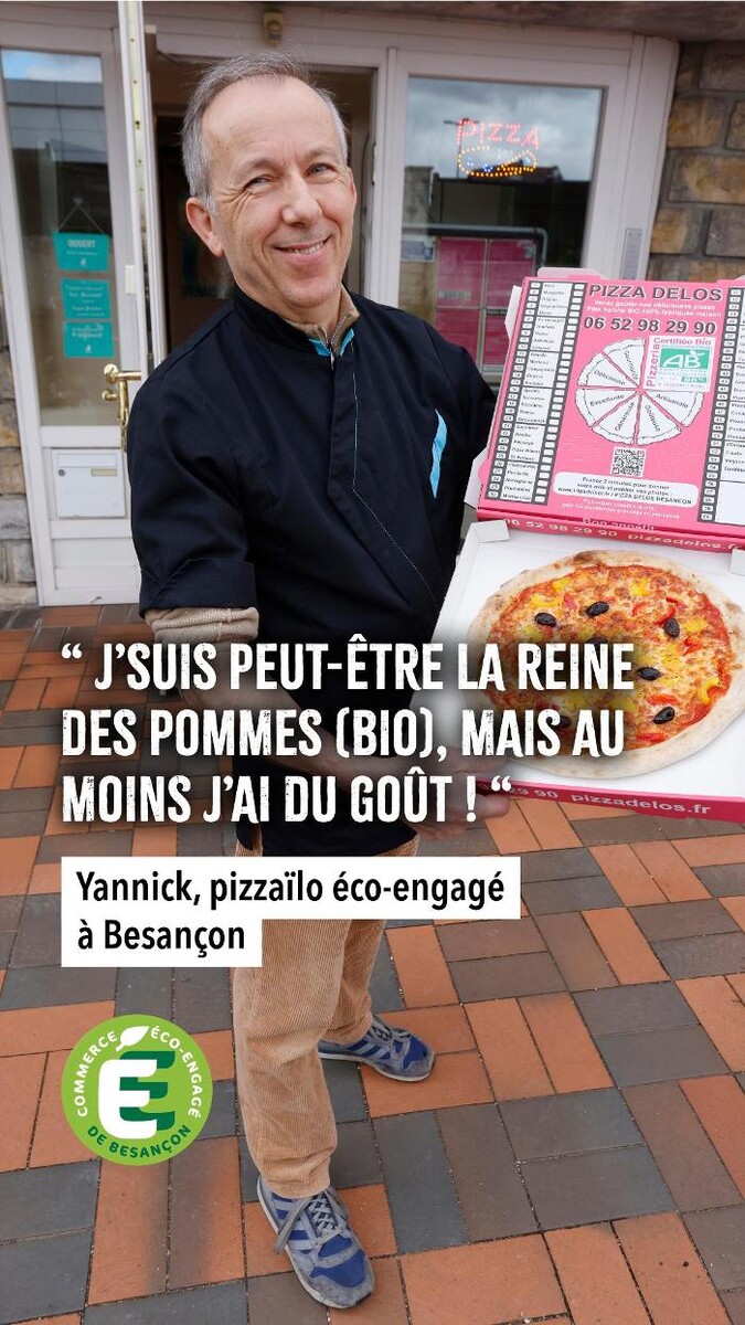 Images PIZZA DELOS Pizzeria certifiée Bio Besançon