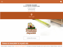 Screenshot for http://www.pyrenees-facades.com/