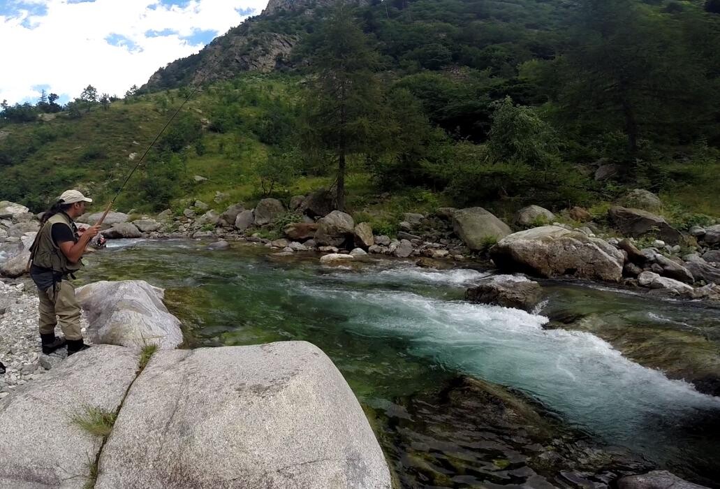 Images Angelo Palazzini Moniteur Guide de Pêche dans la Sorgue le Verdon et les Alpes du Sud