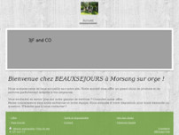 3JF BEAUXSEJOURS website screenshot