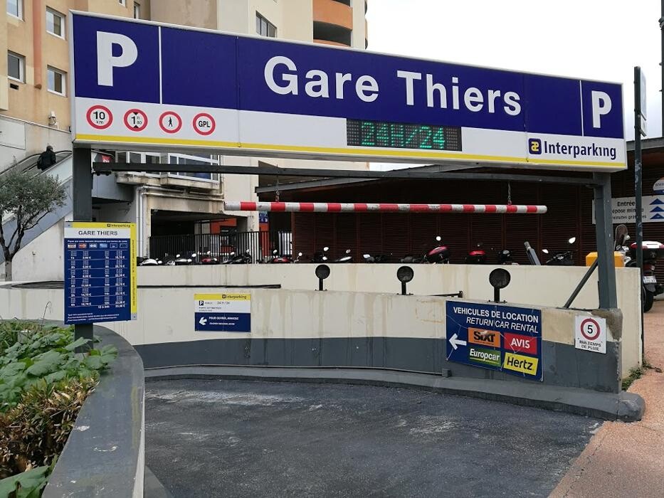 Images Parking Interparking Gare Nice Thiers