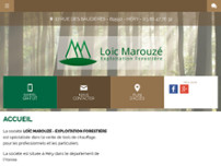 Screenshot for http://www.marouze-exploitationforestiere.fr/