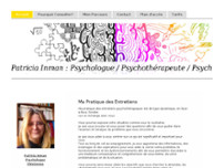 Patricia Inman Psychologue Clinicienne website screenshot