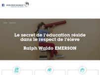 Lycée privé Michelet website screenshot
