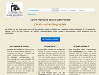 Screenshot for http://www.chasseursdememoires.fr