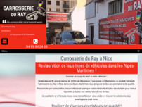 Screenshot for https://www.carrosserieduray.fr