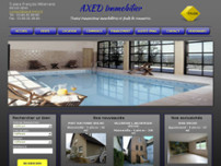 Screenshot for http://www.axed-immo.fr