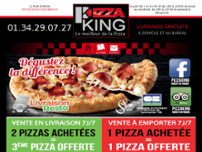 LA ROISSEENNE (PIZZA KING) website screenshot