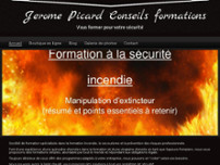 Jerome Picard Conseils Formations website screenshot