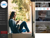 GUY HOQUET L' IMMOBILIER website screenshot