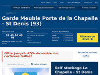 Une Pièce en Plus Porte de la Chapelle website screenshot