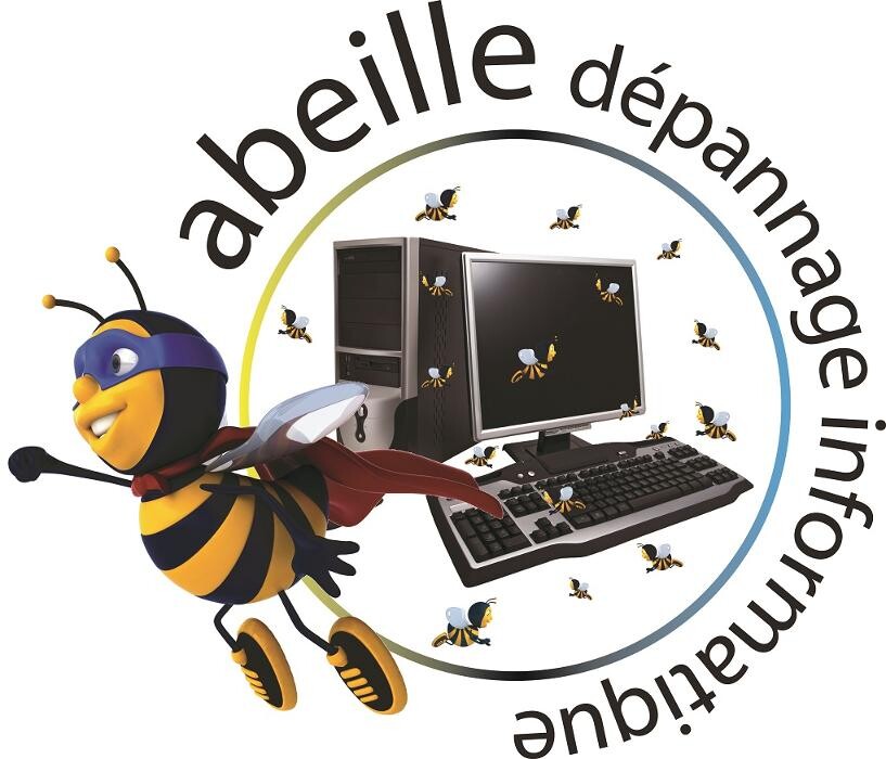 Abeille Dépannage Informatique Logo