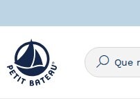 Website Screenshot Petit Bateau