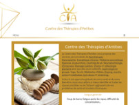 CENTRE DES THERAPIES NATURELLES D'ANTIBES (CTN ANTIBES) website screenshot