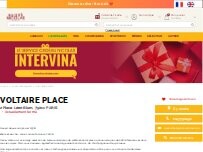Website Screenshot Nicolas Voltaire Place