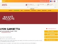 Website Screenshot Nicolas Lyon Gambetta