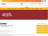 Website Screenshot Nicolas Dames