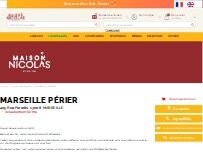 Website Screenshot Nicolas Marseille Périer