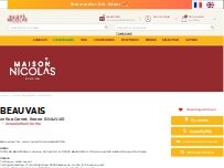 Website Screenshot Nicolas Beauvais