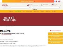 Website Screenshot Nicolas Megève