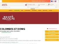 Website Screenshot Nicolas Colombes St Denis
