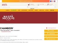 Website Screenshot Nicolas Chambery