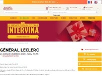 Website Screenshot Nicolas Général Leclerc