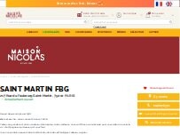 Website Screenshot Nicolas Saint Martin Fbg