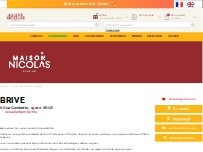 Website Screenshot Nicolas Brive