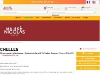 Website Screenshot Nicolas Chelles