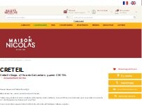 Website Screenshot Nicolas Créteil