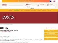 Website Screenshot Nicolas Melun