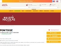 Website Screenshot Nicolas Pontoise