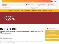 Website Screenshot Nicolas Marly le Roi