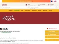 Website Screenshot Nicolas Nimes